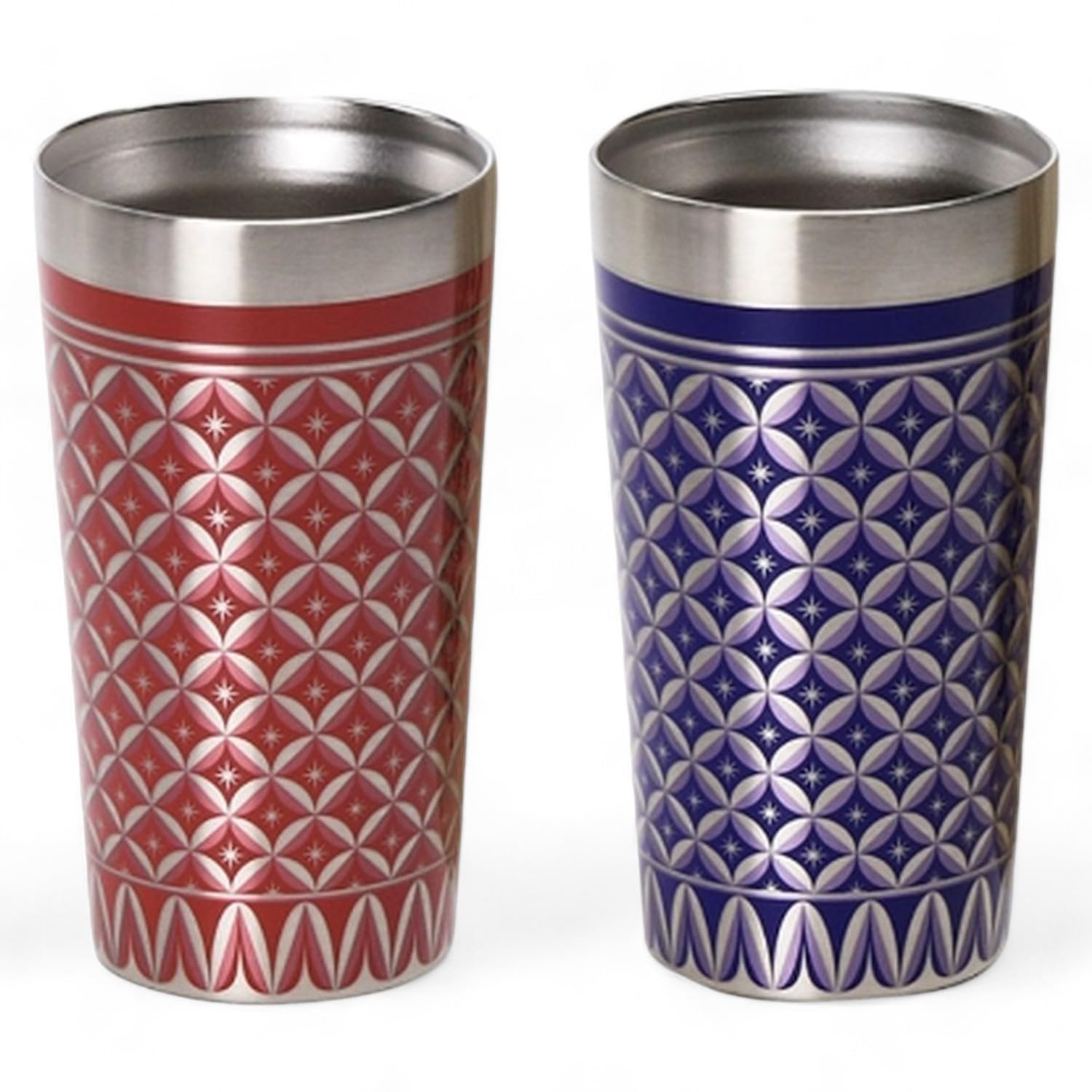 

Набор термокружек из нержавеющей стали с двойными стенками и вакуумной изоляцией, красная и синяя, в деревянной коробке, 350 мл, номер модели 896339 J-kitchens