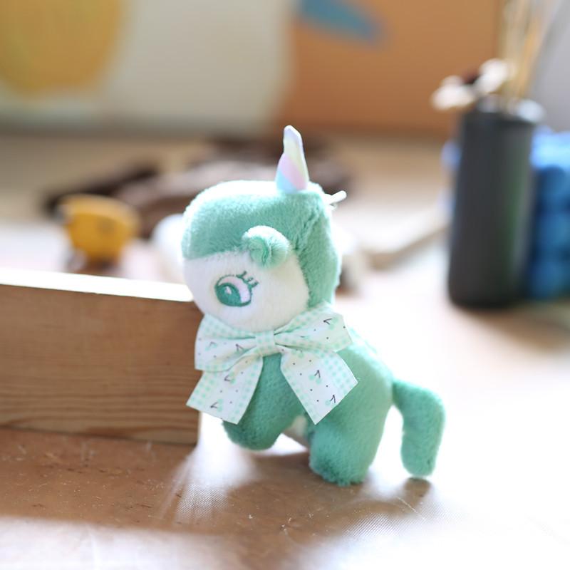 

Милая подвеска в виде единорога, плюшевая игрушка, кукла-пони, подвесной брелок, тряпичная кукла, кукла 13cm