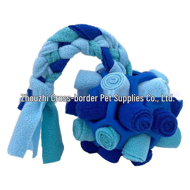 Interactive Dog Puzzle Ball: Sniffing, Teething, Energy-Boosting Olfactory Training Toy