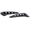 1 Pair For BMW X5 F15 2014 2015 2016 2017 2018 Car Front Door Fender Grille Leaf Plate Air Outlet Decoration Cover Strip