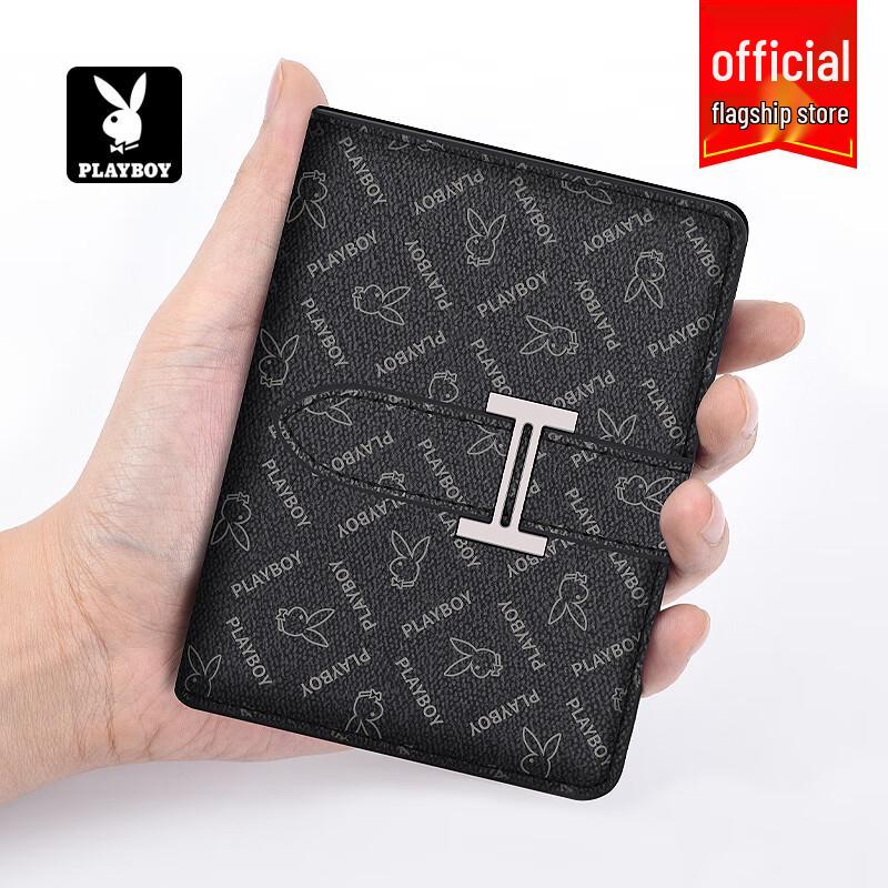 PLAYBOY Men's Multi-Card ID Card Holder