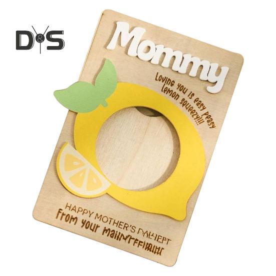 

Магнит на холодильник ко Дню матери Сентиментальный магнитный держатель для фотографий Украшение холодильника Магнитный держатель для фотографий на память ко Дню матери C