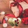 Einzigartige herzförmige Metallmünzen Symbolische Liebe Sammlerstücke Hochzeitsdekoration Valentinstag Jubiläumsgeschenk Münzen