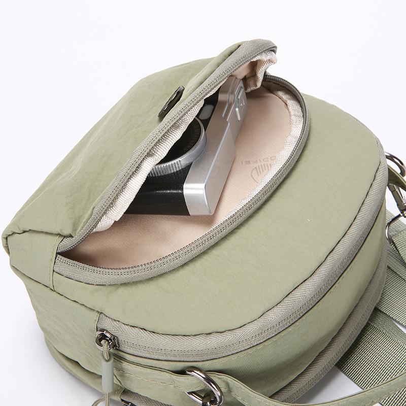 Women's Bag Nylon Bag Solid Color Shoulder Crossbody Bag Mobile Phone Bag