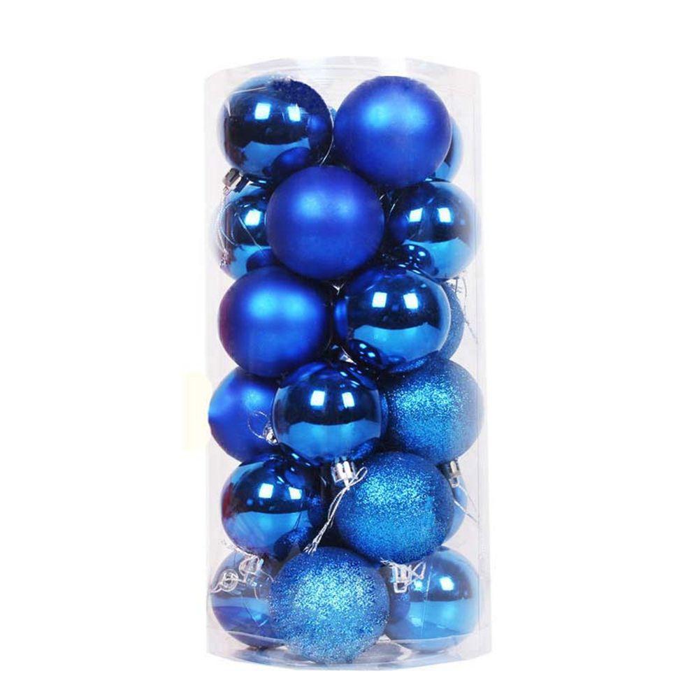 

Подвески-шары Рождественские шары Домашний декор Рождественские украшения Верхушка для рождественской елки синий