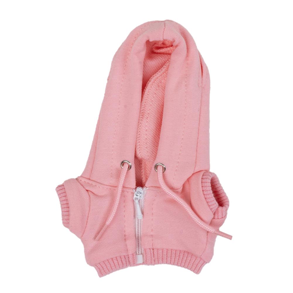 Für 17cm Labubu Puppenkleidung Modekleidung Hoodies Puppenkleidung Farblich passende Hoodies Puppenzubehör Niedliche Dekoration Kleine Kleidung