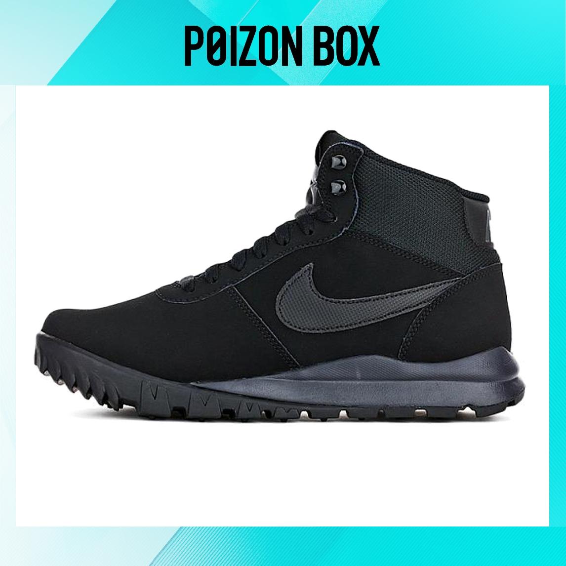 

кроссовки Nike Hoodland Suede Black/Black-Anthracite 654888-090