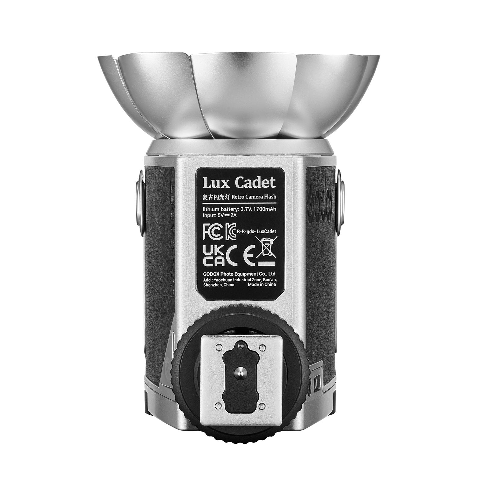 GODOX lux Cadet Retro Camera Flash GN10 6200K+/-300K Цветовая температура Автоматический — фото 4