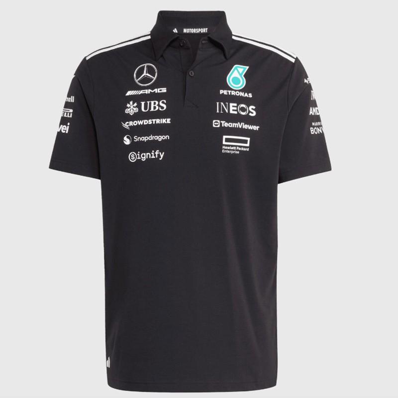 Off-Road Racing Polo Shirt Short Sleeve Breathable Performance Top Unisex Loose Fit Motocross Cycling Sports
