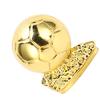 3cm Golden Globe Award Metall Fußballspiel Gedenkornament für Fans Dekoration