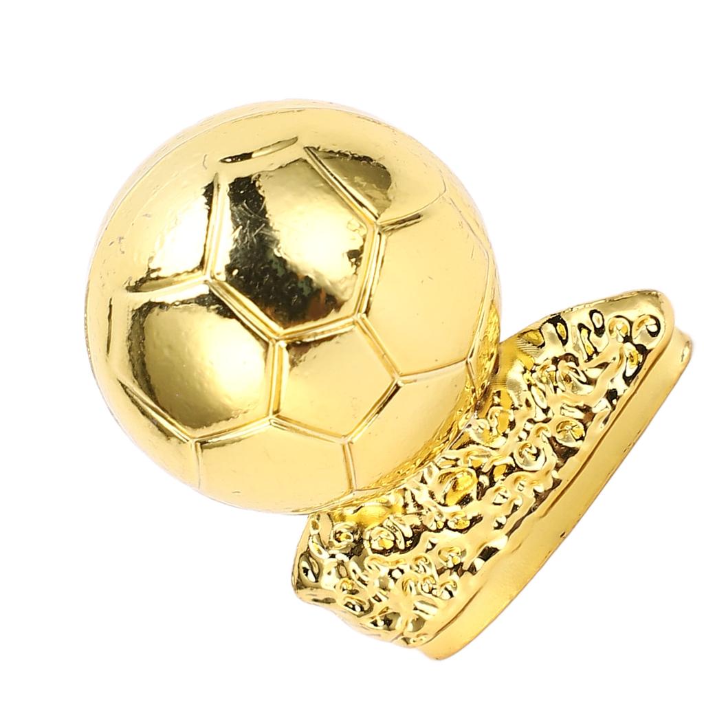 3cm Golden Globe Award Metall Fußballspiel Gedenkornament für Fans Dekoration