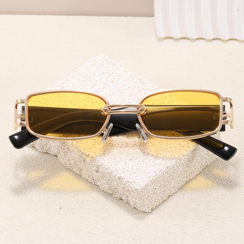 Fashion Trendy Women'S Sunglasses Rectangle Shape Uv400 Protection Sun Glasses For Men Travelling Driving Female Sun Glass