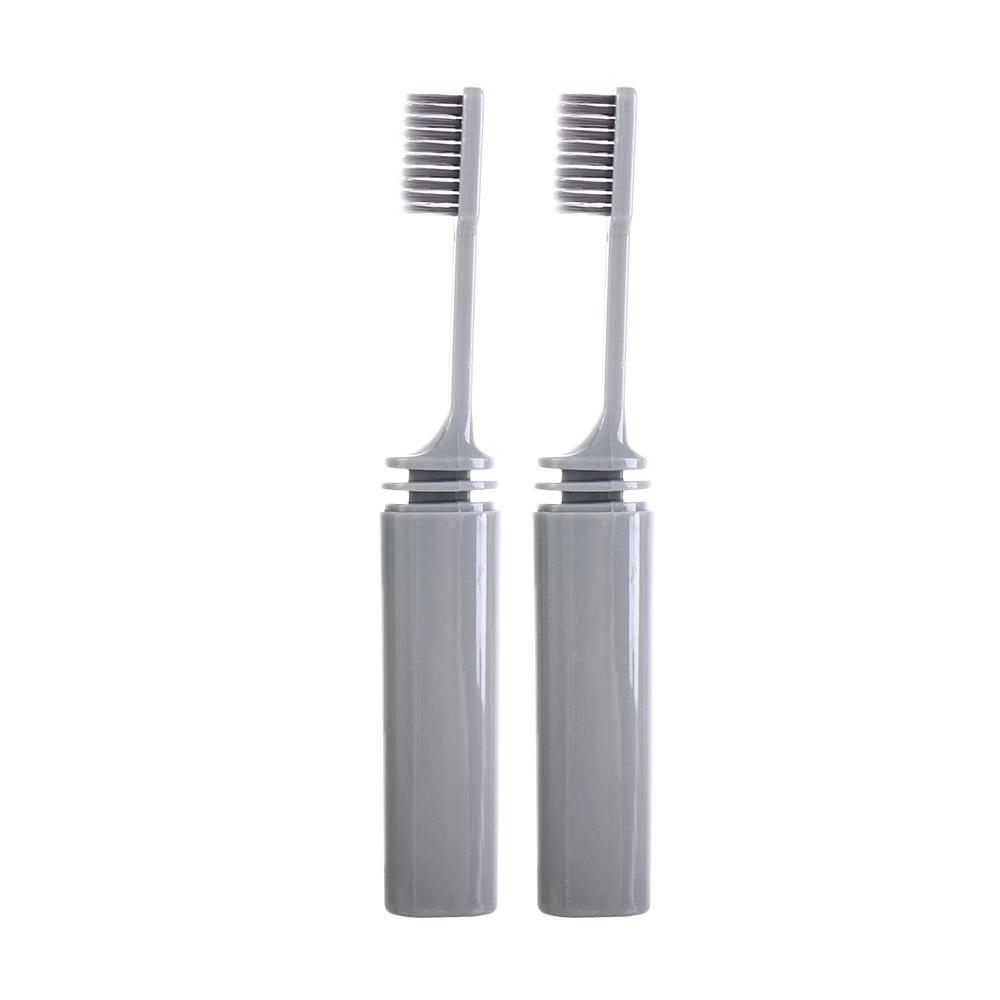 Folding Toothbrush Oral Health Cleaner Hotel Oral Hygiene Tool Oral Care Brush Tooth Brush Bamboo Charcoal Travel Toothbrush