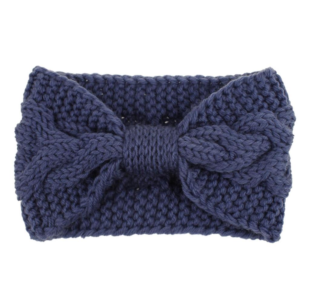 Nye Kvinner Jenter Pannebånd Vinter Cross Pannebånd Ørevarmer Hodeomslag Gave