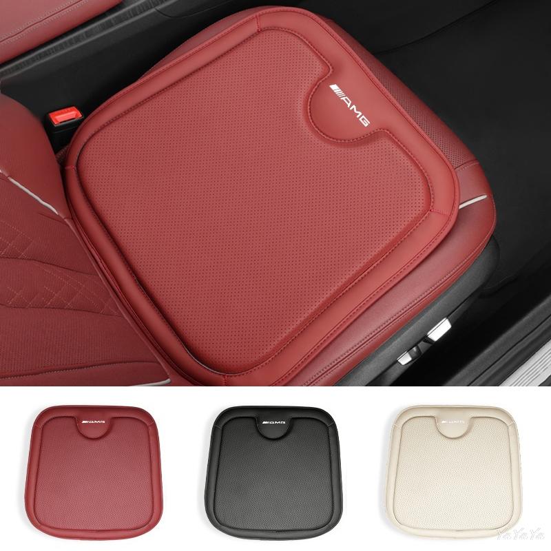 REE4 Car Seat Cushion Breathable Comfortable Cushion Cover Accessories For Benz AMG W204 W205 W203 W211 W212 W213 W201 W210 Stickers