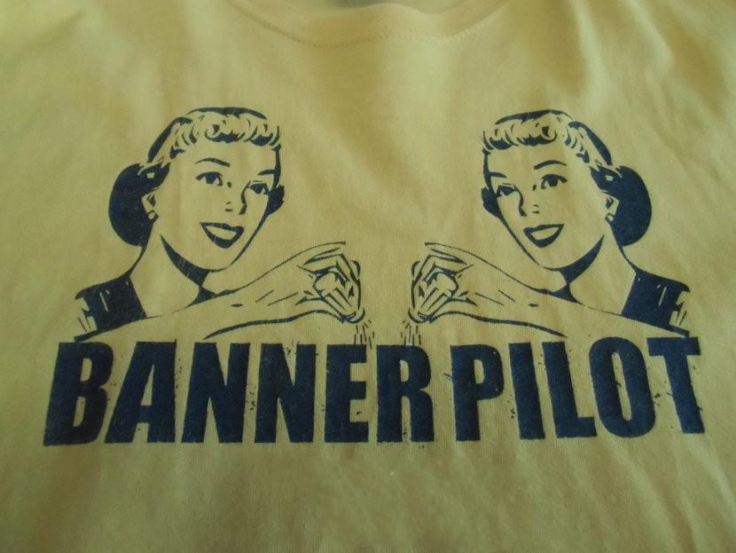 

Banner Pilot Band Yellow Unisex Short Sleeve Full Size S5XL S079 Unisex T-Shirt XXL