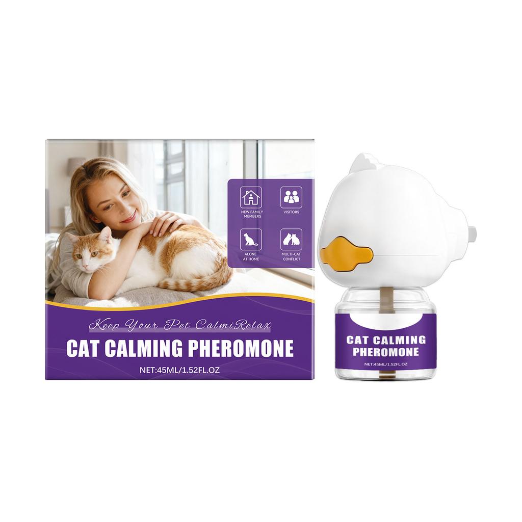 The Cat's Calming Plug-in Diffuser Reduces Pressure  Soothed Behavior  And Maintained Emotional Balance And Stability 45ML