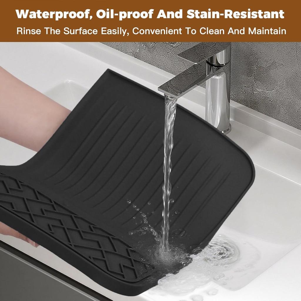 Top Mat for Ninja Luxe Cafe Espresso Machine ES601 – Protect Top Surface Food Grade Silicone Tamping Mat for Ninja luxe Cafe Accessories –