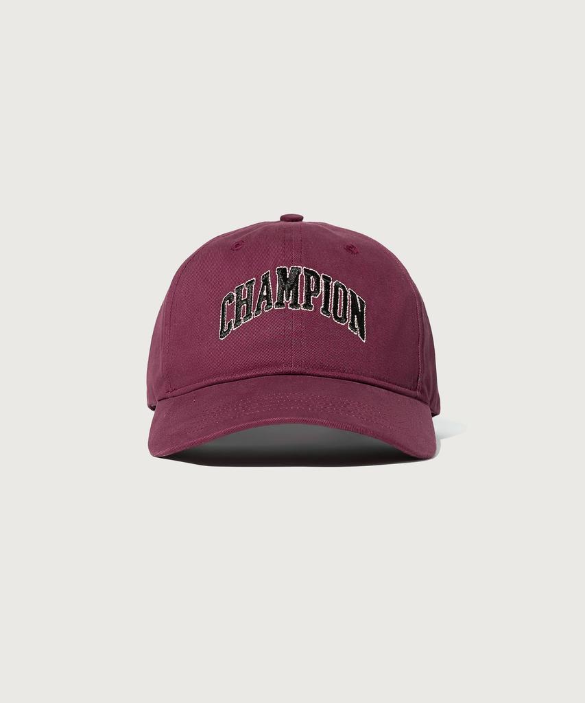 CHAMPION Arch Logo Ball Cap Burgundy