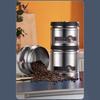 Stainless Steel Container Airtight Coffee Canister for The Kitchen Coffee Ground Grains Jar for Tea Coffee Sugar Storage