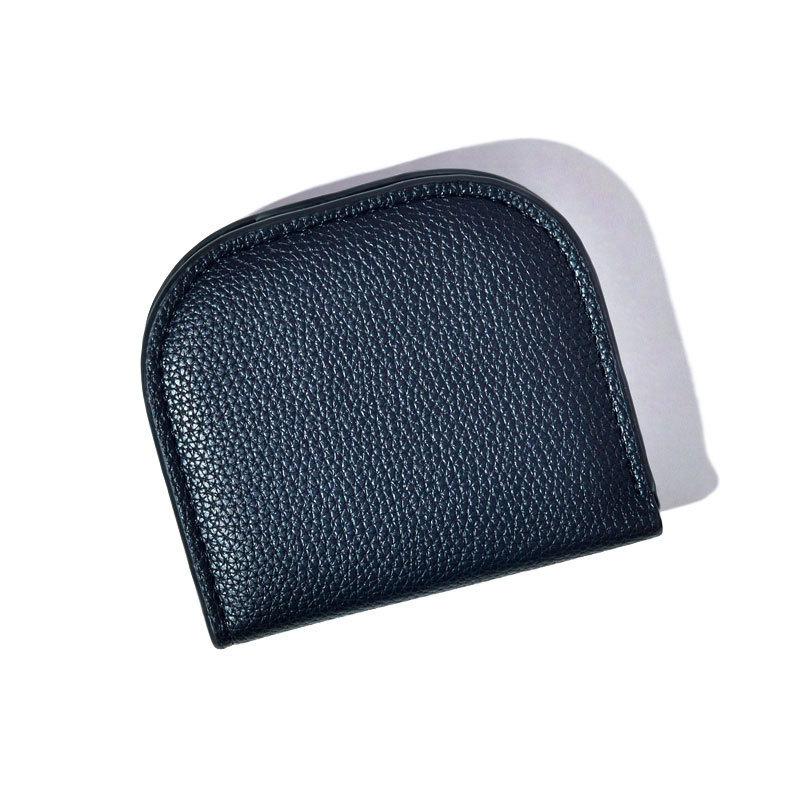 

Женский кошелек с застежкой-защелкой, модный женский кошелек для монет и купюр, держатель для карт, кошелек из ПУ кожи, женский кошелек, маленький карман на молнии для монет, чехол чёрный