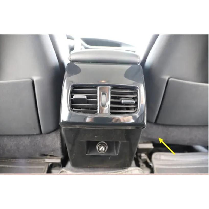 Glossy Black Rear AC Air Outlet Vent Cover Trim For Lexus ES300h ES350 2013-2018