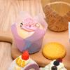 50pcs DIY Bakeware Pastry Tools Cake Muffin Cups Greaseproof Paper Tulip Baking Cup Cupcake Liners