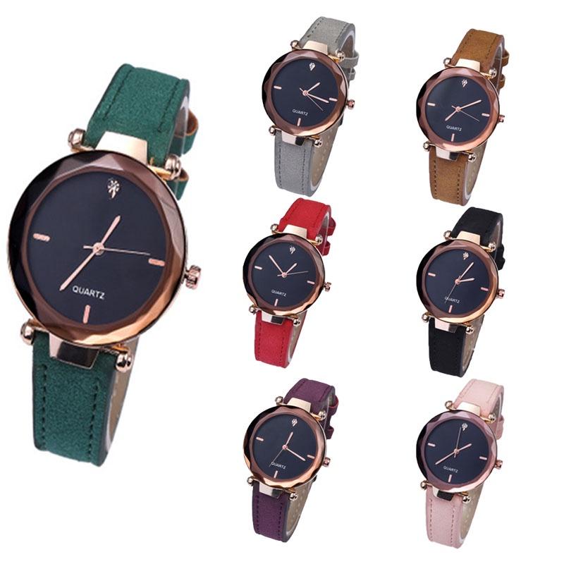 Stylish Ladies' Round Dial Wrist Watch With Chic Design And Adjustable Pin Buckle