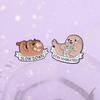 Colorful Unique And Animal Brooch Featuring Sloth Otter Chicken Parrot For Fashion Individuals Forward