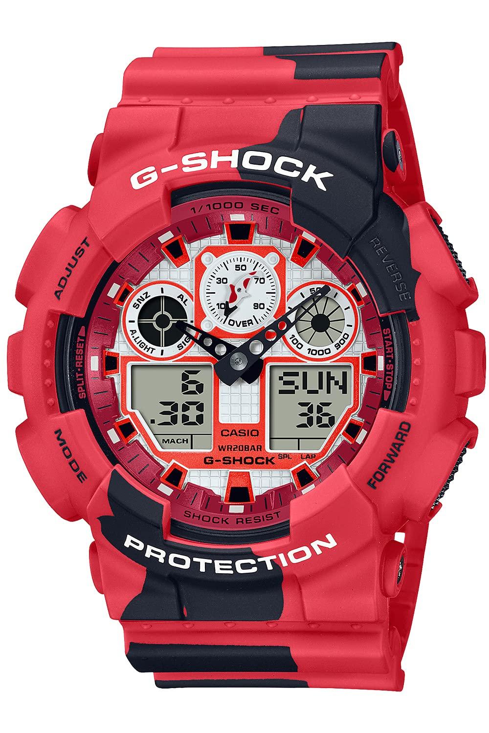 

Мужские часы Casio NISHIKIGOI Red G-Shock, GA-100JK-4AJR,