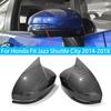 Do samochodu Honda Fit Jazz Shuttle City 2014-2018 Naklejka na lusterko wsteczne, osłona błotnika, zewnętrzna obudowa drzwi, włókno węglowe