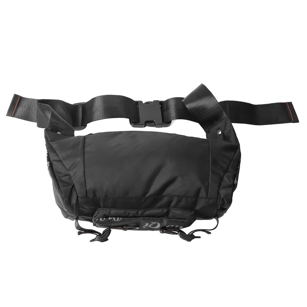 Men Large Crossbody Fanny Pack Belt Bag with Zipper Pockets Adjustable Strap Waist Pack for Outdoors Travel Casual Black