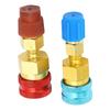 R1234yf Quick Couplers Kit Brass R1234YF to R134A Quick Coupler Adapter for Car Conditioner AC Charging