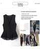 2025 Women's Sleeveless Slim Fit Korean Style Vest – Lightweight, Versatile Tank Top for All Seasons