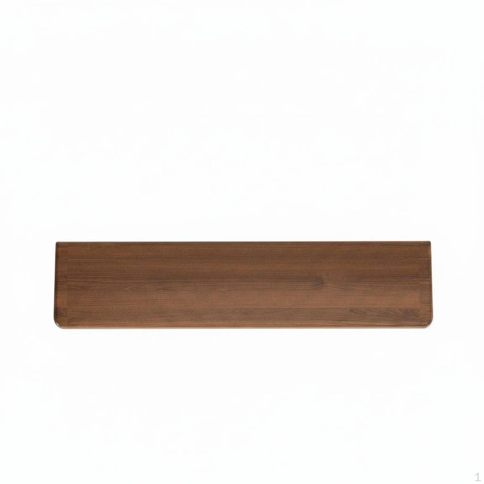Walnut Keyboard Rest Ergonomic Design Wooden Wrist Smooth Surface Solid Wood Pad 360mm-87key
