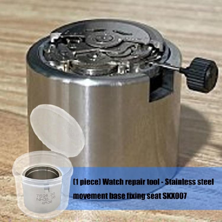 Accuracy Watch Repair Benches Tool Nonrust Steel Movement Holders SKX007 NH35 4R Series Stable No Slip Design Component Replacement Cleaning
