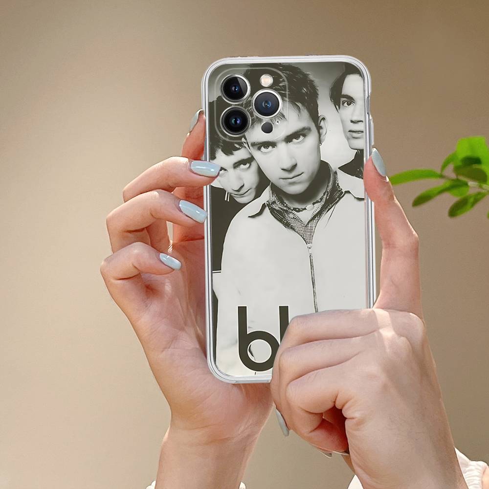 Band Musik Rapper B-Blur Vintage Phone Case For IPhone 11 13 16 12 17 14 15 Pro Max Plus Soft Clear Back Cover Coque