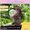 Resin Garden Bunny Figurine With Solar Light For Outdoor Decor And Lawn Accent
