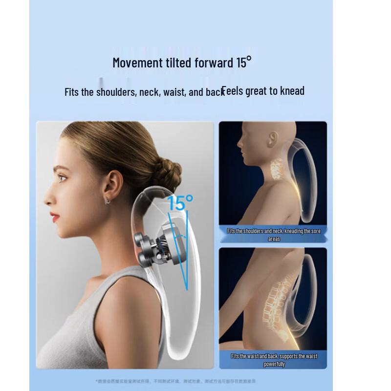 Westinghouse Shoulder Neck Back Waist Massager Cushion CN plug (adapter included)