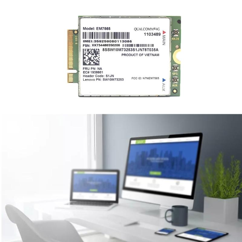 EM7565 LTE T12 Advanced 4G Module Global Coverage Wireless  rd for rbon X1 6th Laptop Fastest Applications