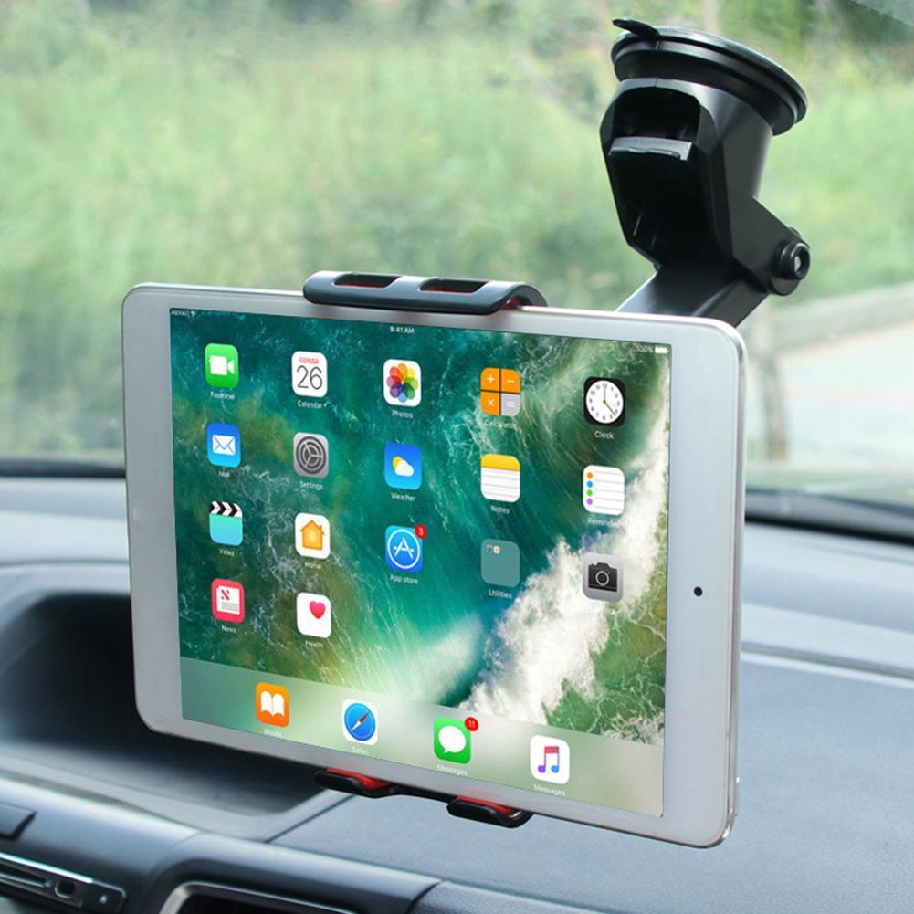 Universal Car Phone Holder 270 Rotation Suction Mount Color Windscreen GPS Car Stand Red Dashboard Navigation Cradle S0Z0