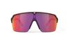Rudy Project Spinshield Air Sports Black Sunglasses, Matte/Multi-Laser Red, SP843806-0002