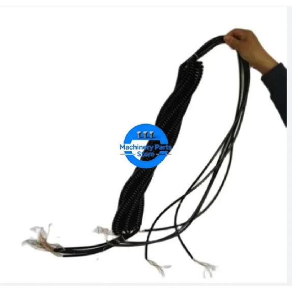 New Wholesale 12 15 16 17 18 19 21  Cores Spring Spiral Cable Coiled Cable for CNC Handheld Encoder Manual Pulse Generator MPG