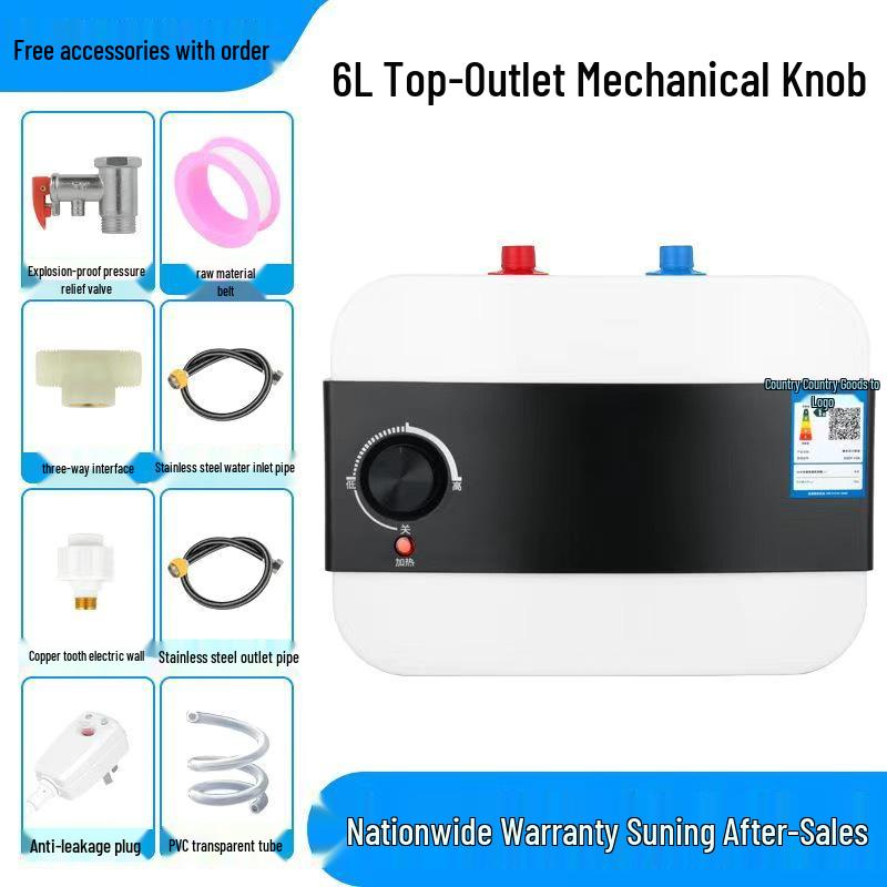 Compact Smart Electric Water Heater for Kitchen - Instant Heating, Available in 8L, 10L, 15L Sizes