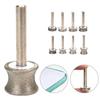2-12mm Concave Diamond Polishing Wheel Glass Round Burr Drill Bits Abrasive Grinding Wheel