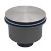 Stainless Steel Kitchen Sink with Drainer and Basket Strainer Accessories