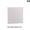 1Pc PS Hard Plastic Diffuser Sheet Thickness Plastic Led Light Milky Translucent Blanks Plate 1mm 1.5mm 2mm 3mm DIY Crafts