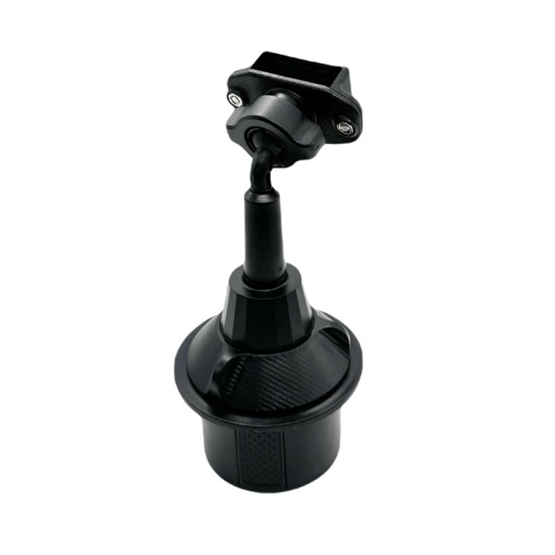 Adjustable Height Cup Holder Mount for Handhelds Radio Adjustable Car Cup Mount Installation WalkieTalkie Holder 1