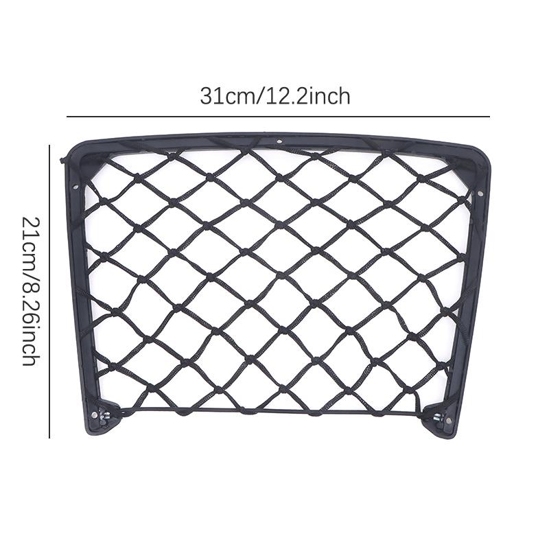 1Pcs Car Storage Net Elastic Net Cargo Mesh Nets Car Caravan Bus Camping Vehicle Accessories Seat Back Mesh Belt