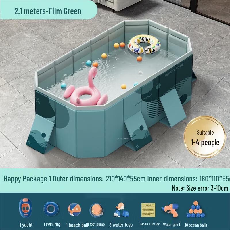 WEZHO Thickened Non-Inflatable Outdoor Swimming Pool